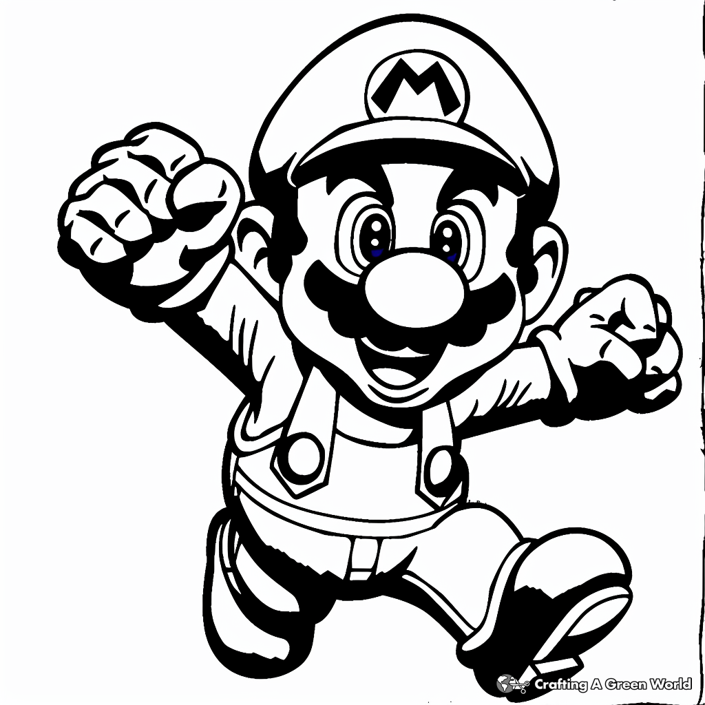super mario odyssey coloring pages