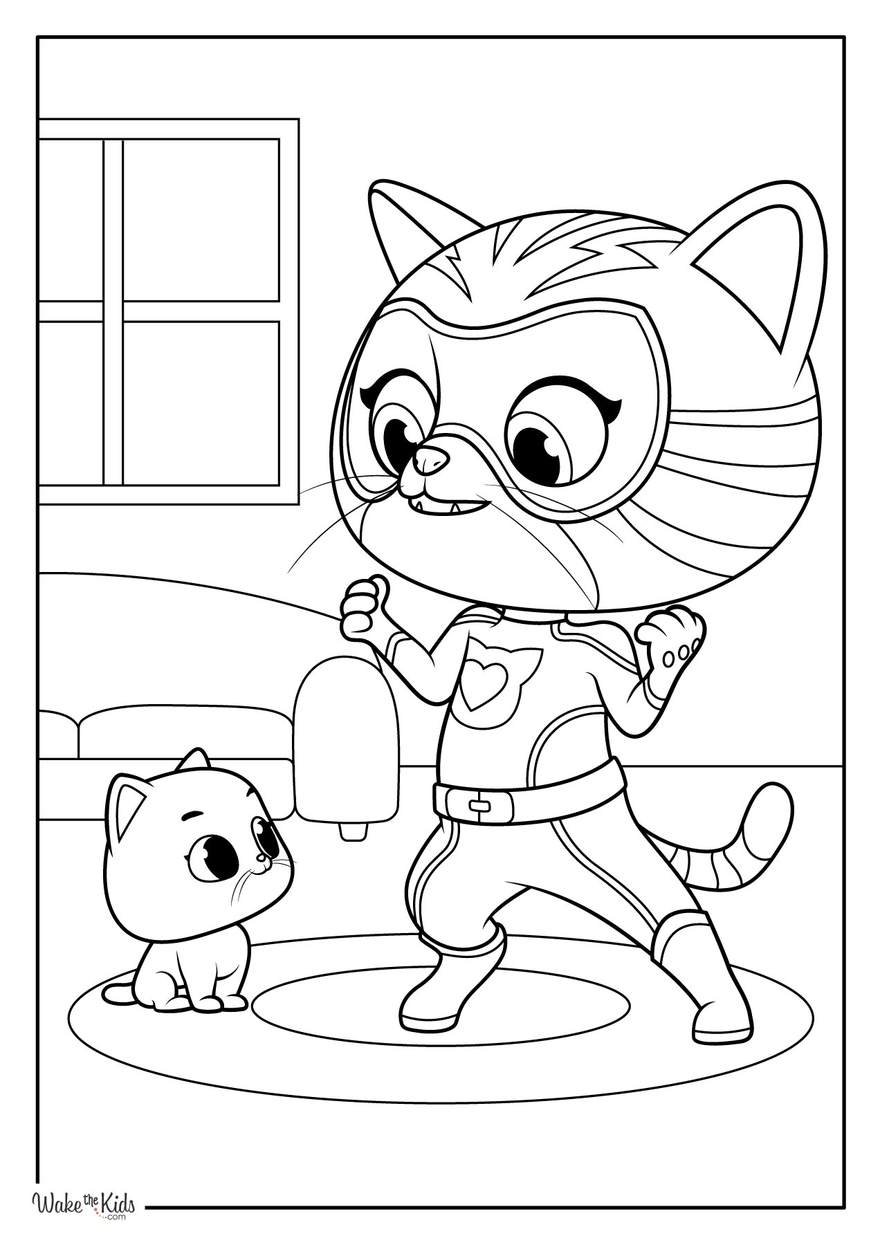 super kitty coloring pages super kitty coloring pages