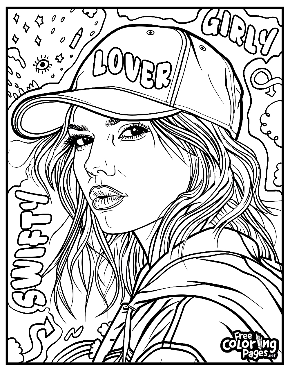 taylor swift coloring page taylor swift coloring page