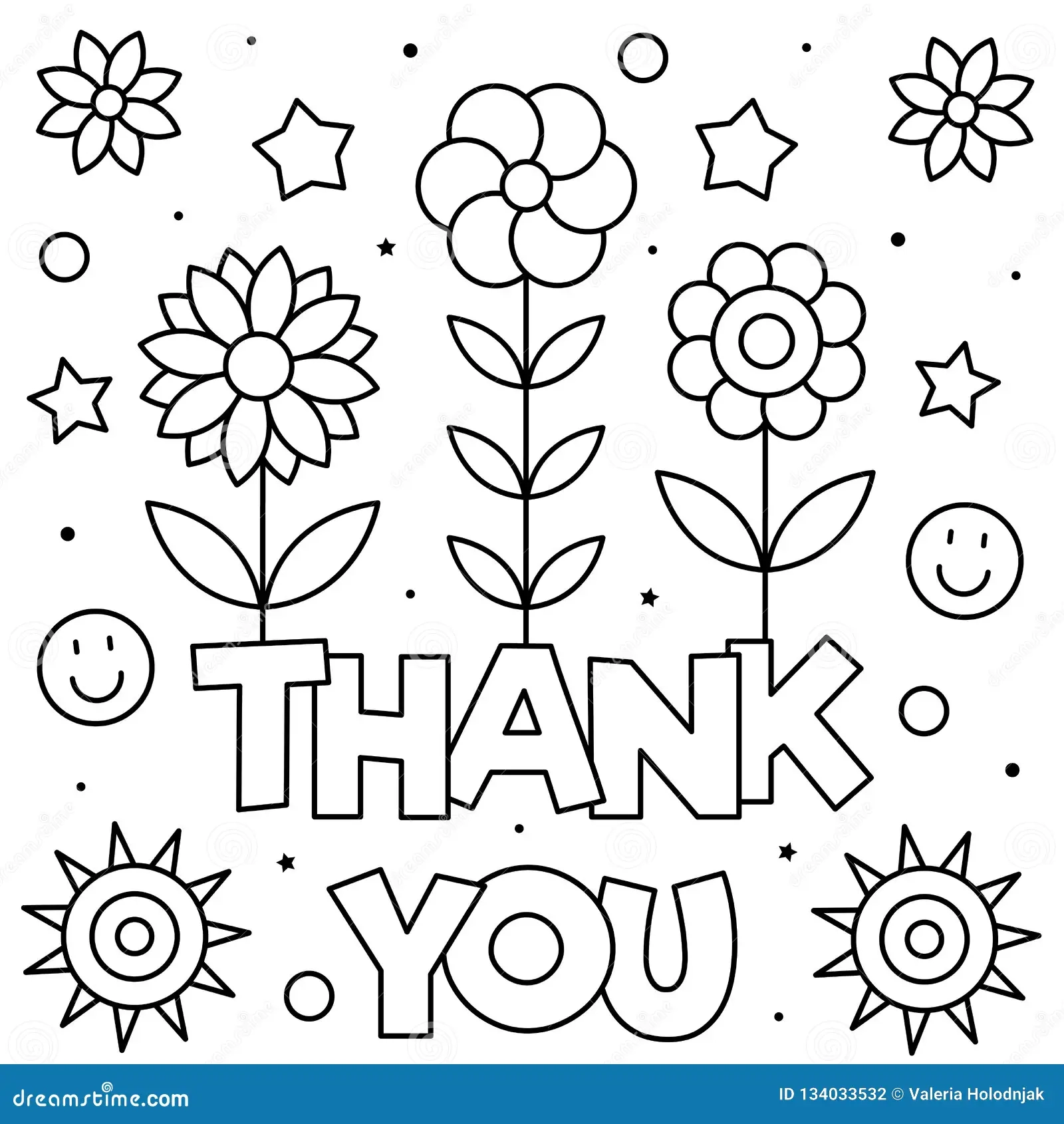 thank you coloring page thank you coloring page