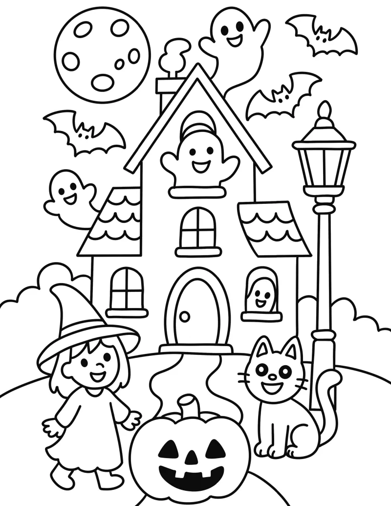 The Best Halloween Coloring Pages For Kids