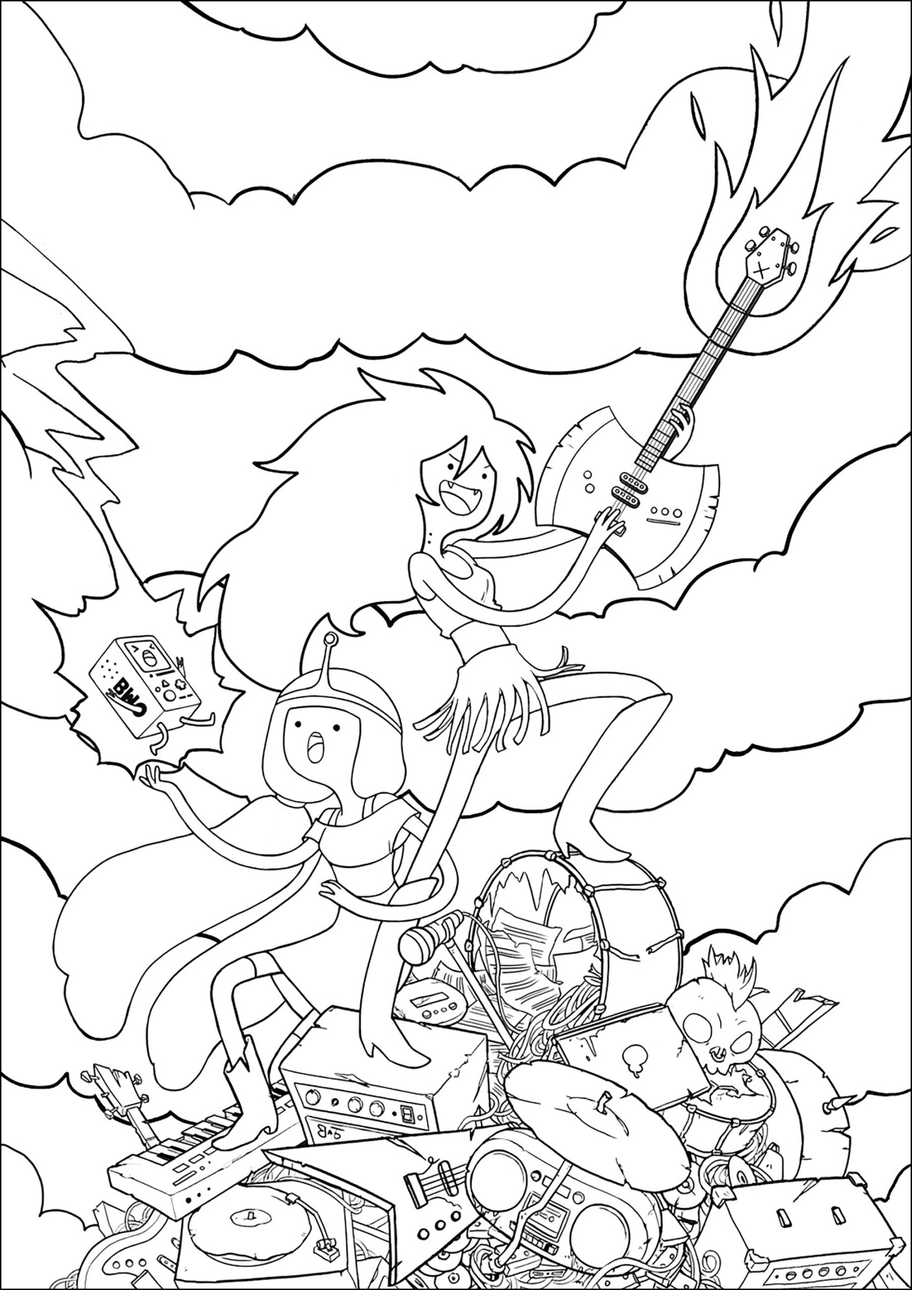 adventure time coloring pages adventure time coloring pages