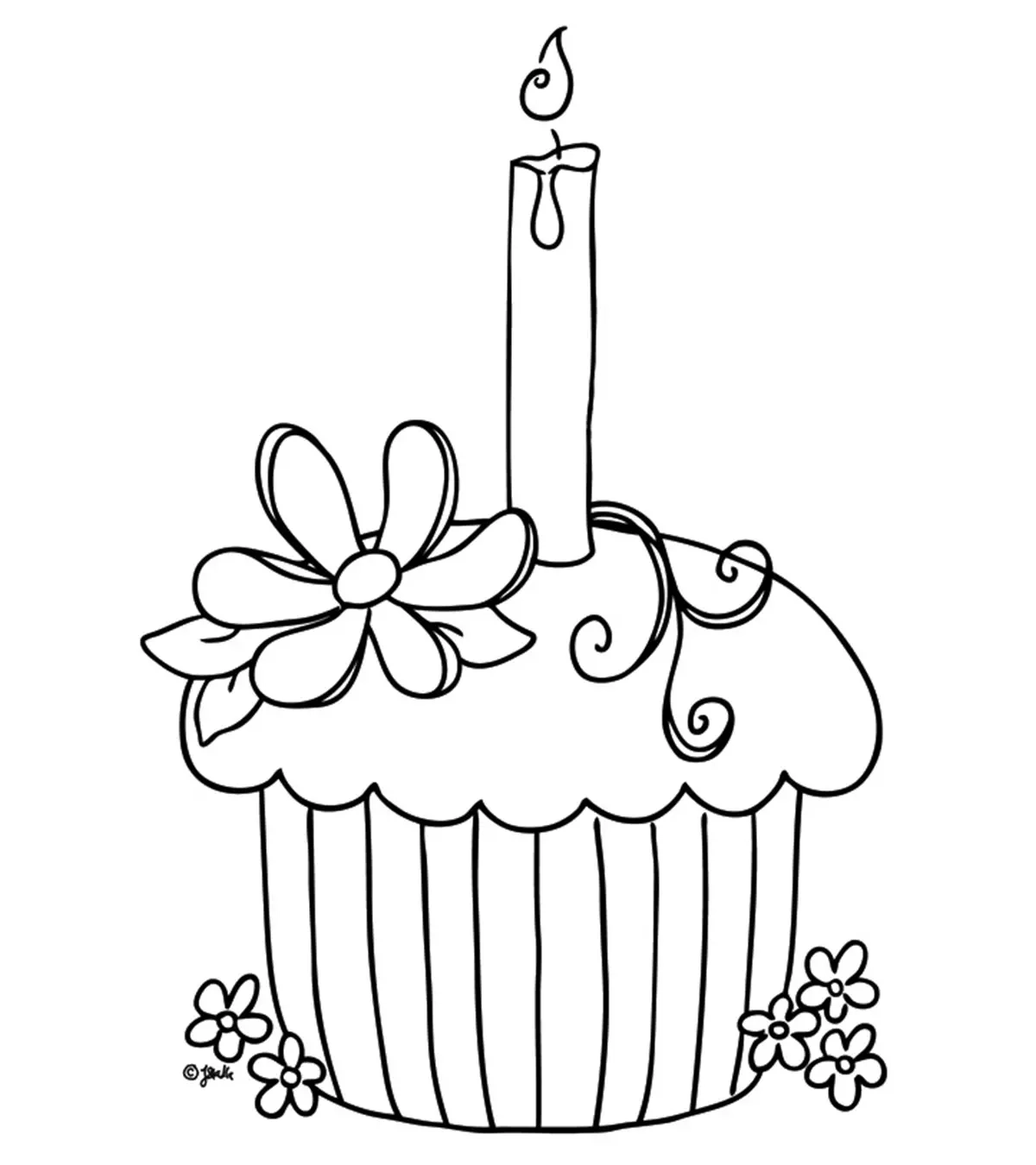 Top 25 Free Printable Cupcake Coloring Pages For Preschoolers