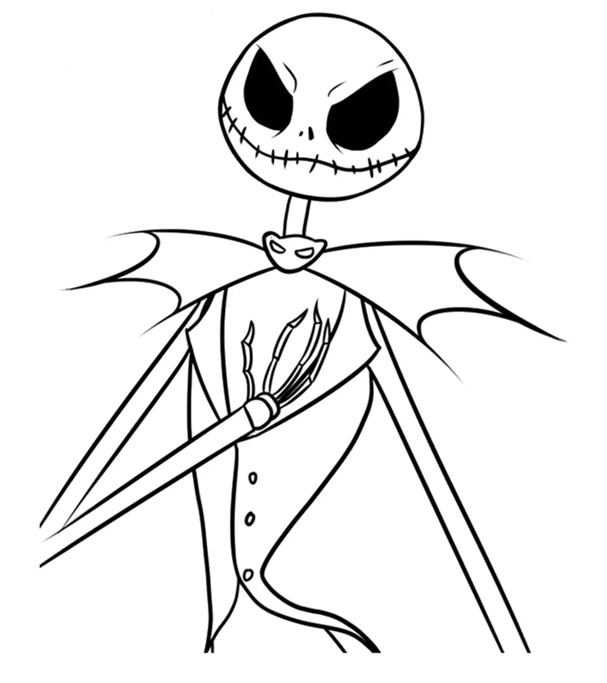 Top 25 Nightmare Before Christmas Coloring Pages For Your Little Ones