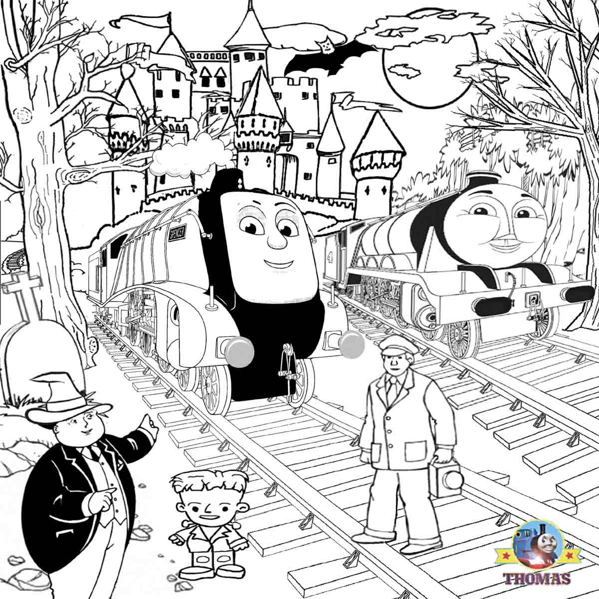 Train Thomas The Tank Engine Friends Free Online Games And Toys For Kids Free Printable Halloween Ideas Kids Activities Thomas Coloring Sheets