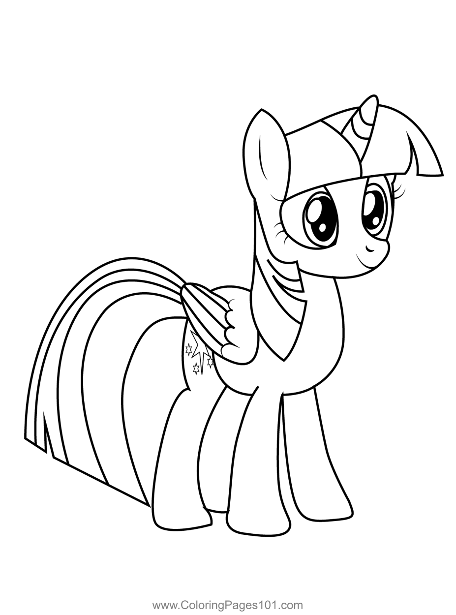 Twilight Sparkle My Little Pony Equestria Girls Coloring Page For Kids Free My Little Pony Equestria Girls Printable Coloring Pages Online For Kids ColoringPages101 Coloring Pages For Kids