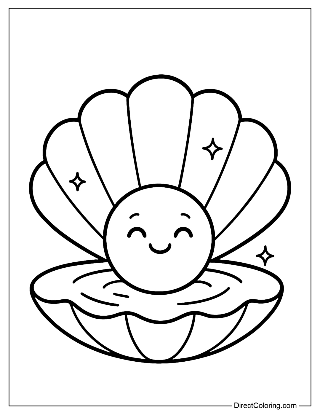 Under The Sea Coloring Pages Free PDF To Download And Print
