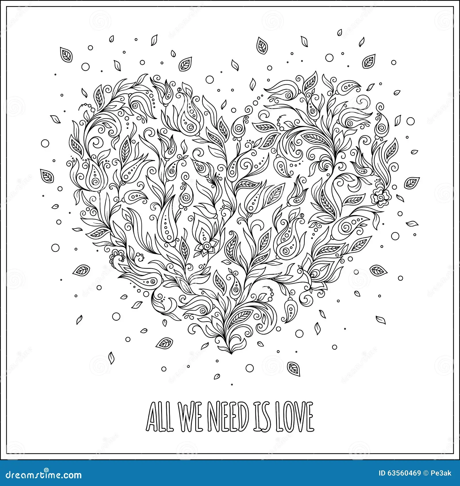 valentine's coloring pages