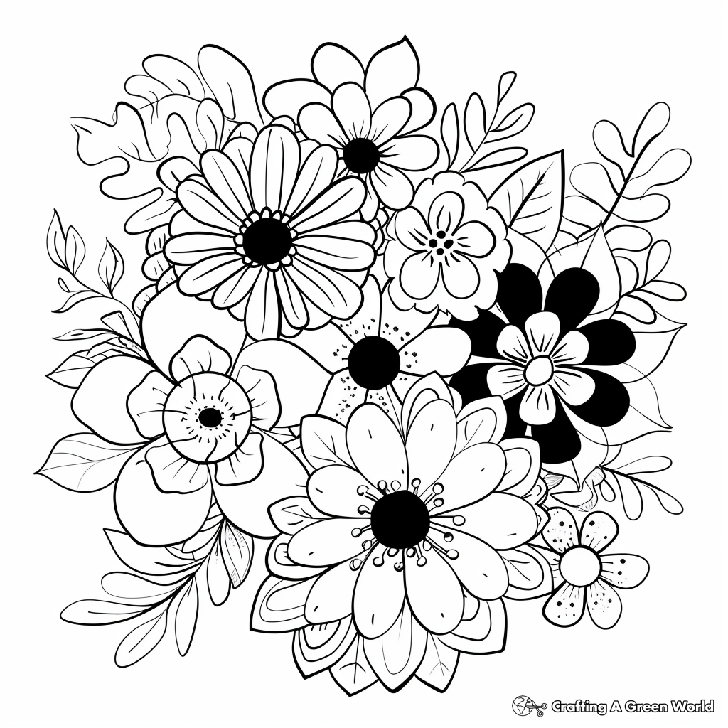 Watercolor Coloring Pages Free Printable 