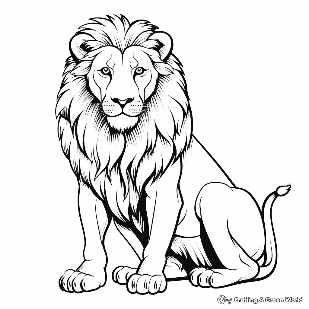 Wild Animal Coloring Pages Free Printable 