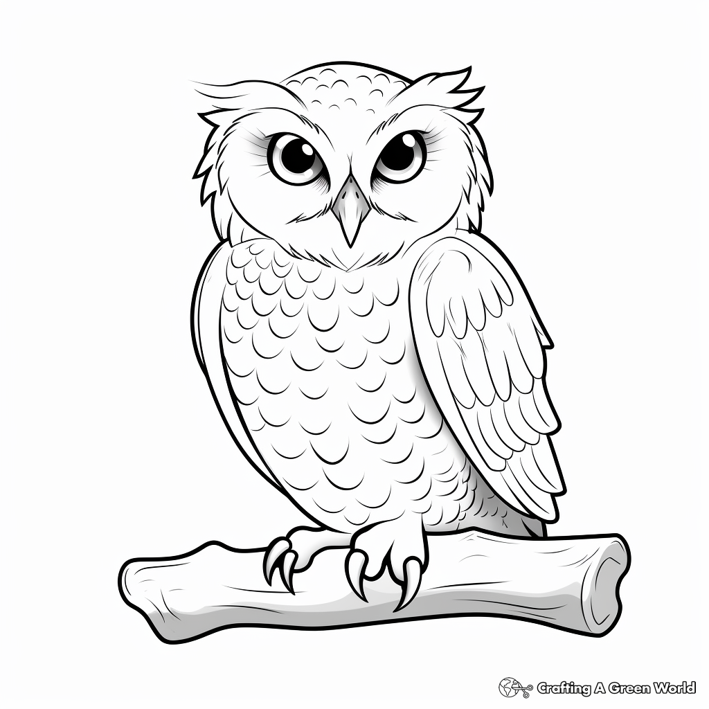 coloring pages of winter animals