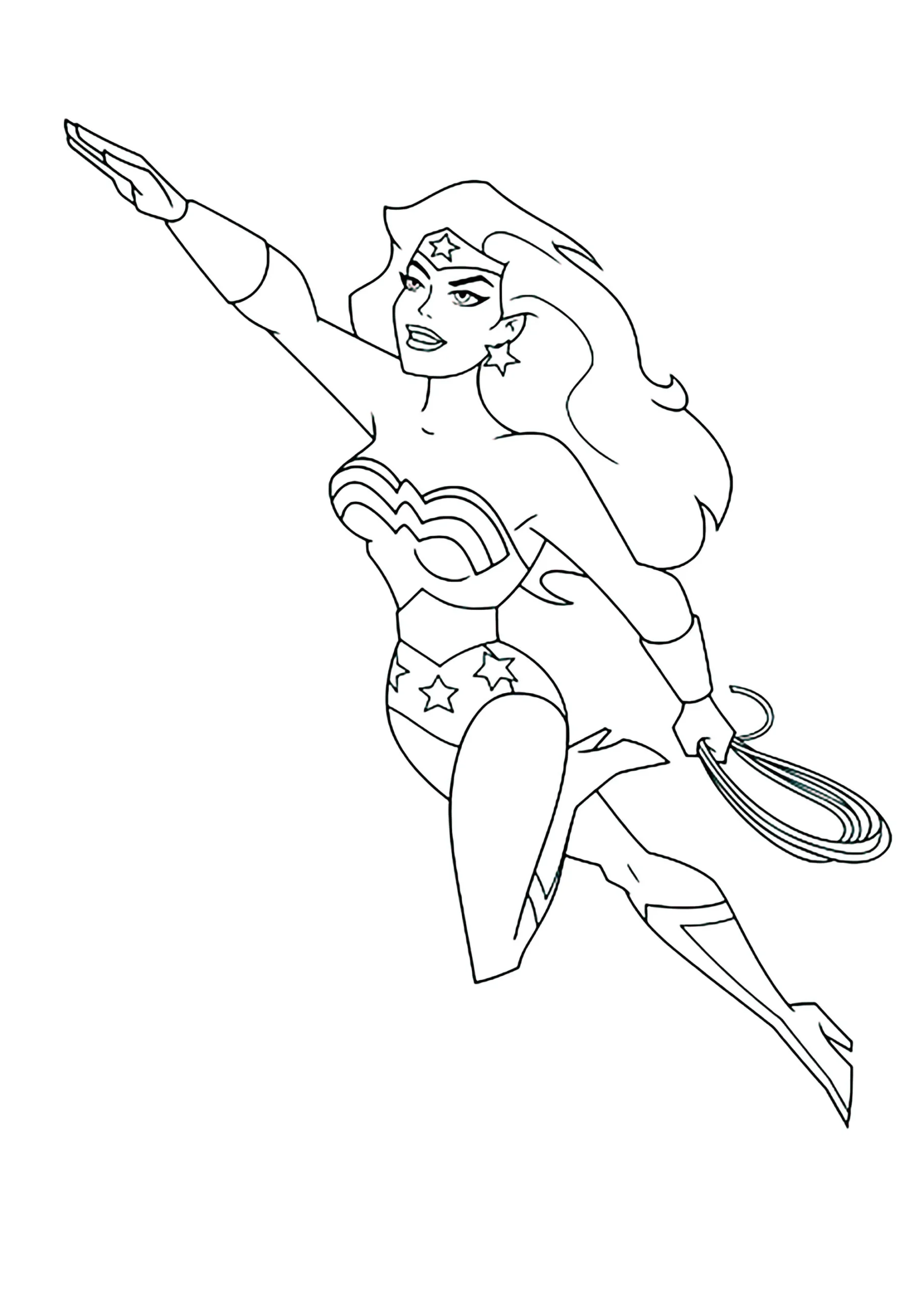 Wonder Woman Wonder Woman Coloring Pages